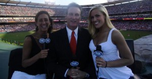 Tee and Wendy at MLB Home Run Derby